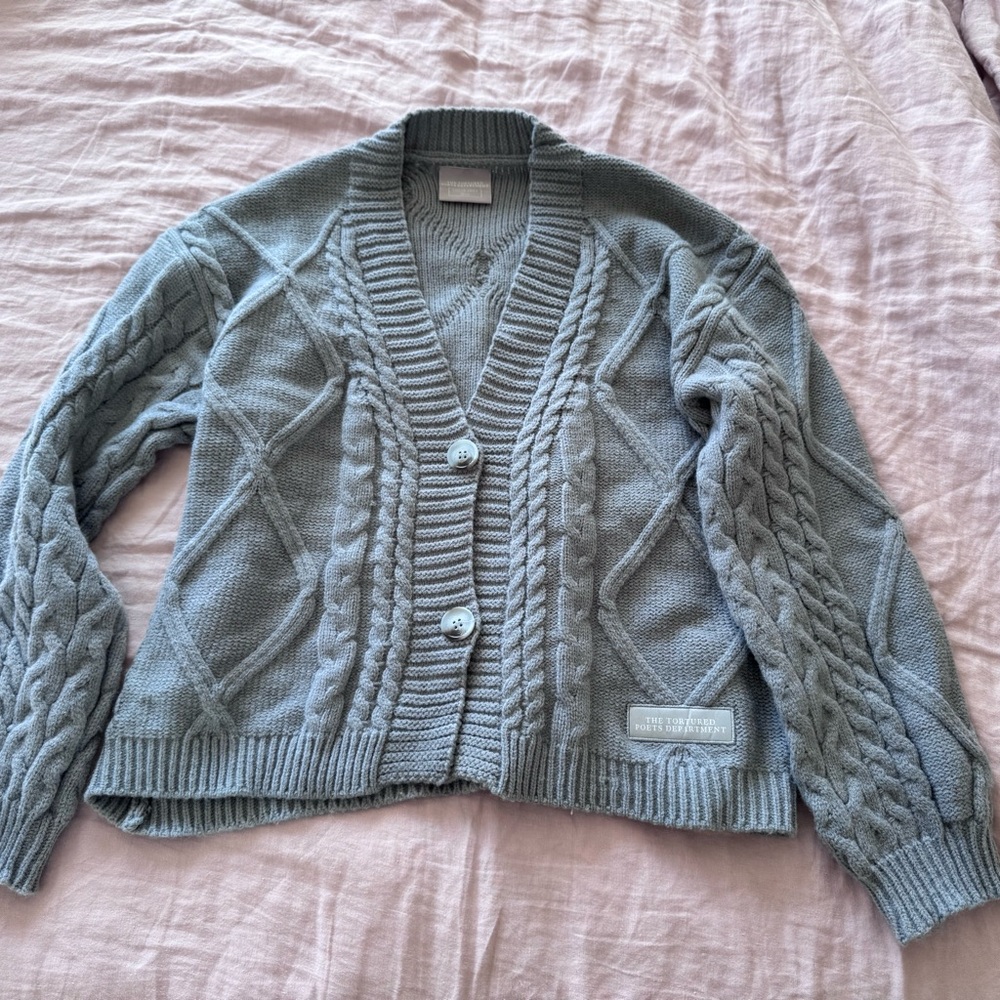 Taylor Swift TTPD The Tortured Poets Department Cardigan size M/L